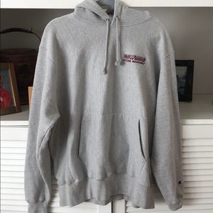 Gray Champion Stone Bride Stone Masonry Hoodie